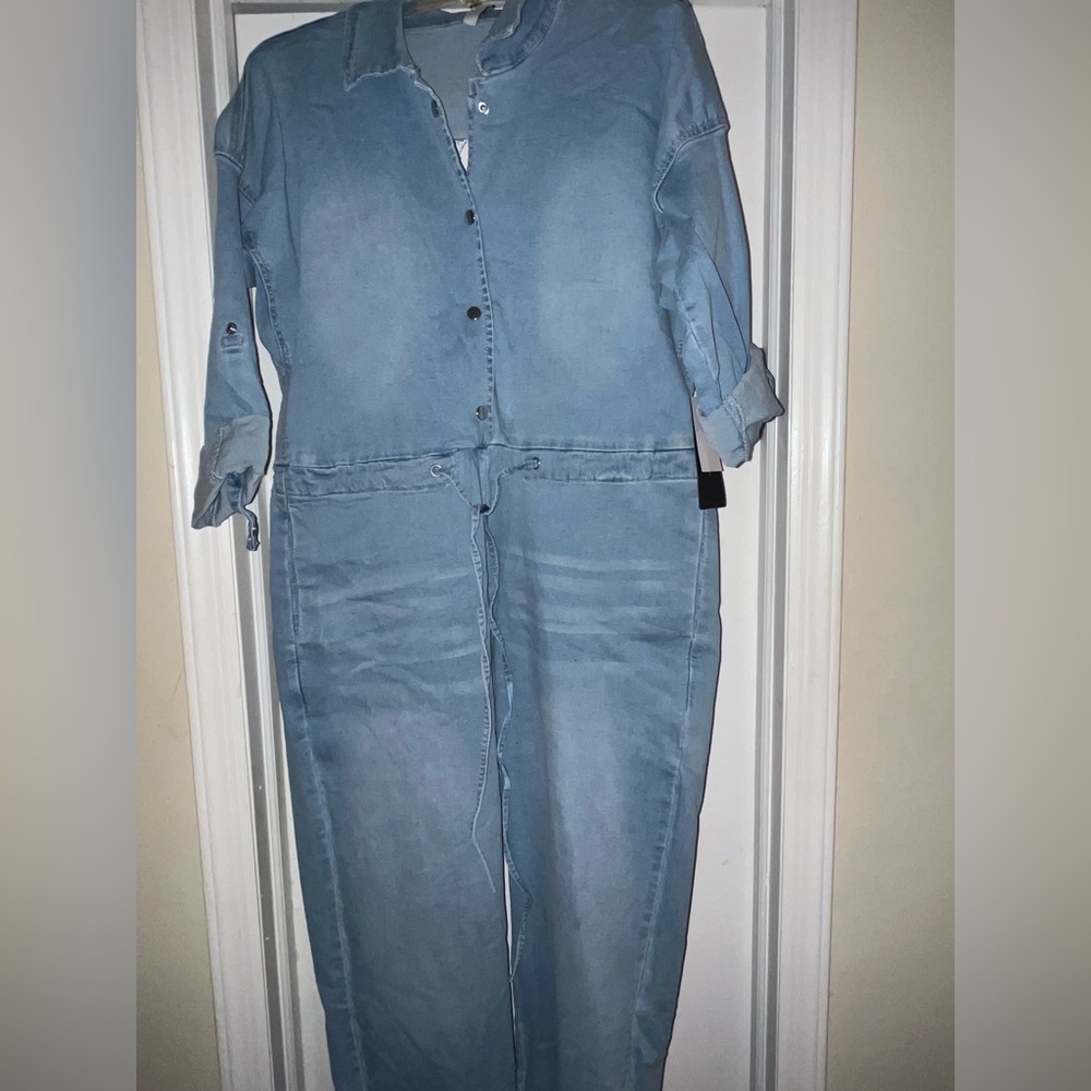 Denim jumpsuit